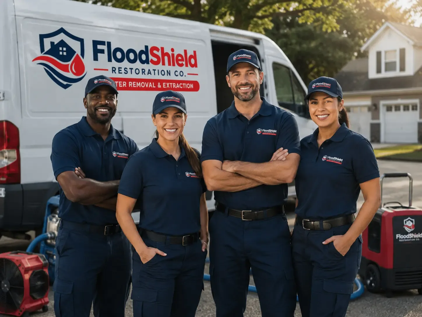 Flood Damage Restoration company in Burr Oak, MI